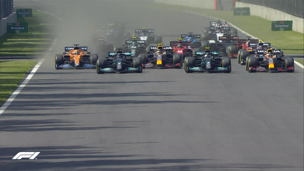 2021年F1メキシコGPスタート