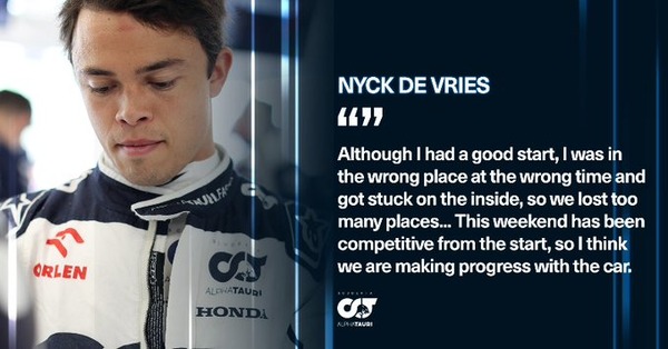 ニック・デ・フリース(アルファタウリ):2023年F1スペインGP