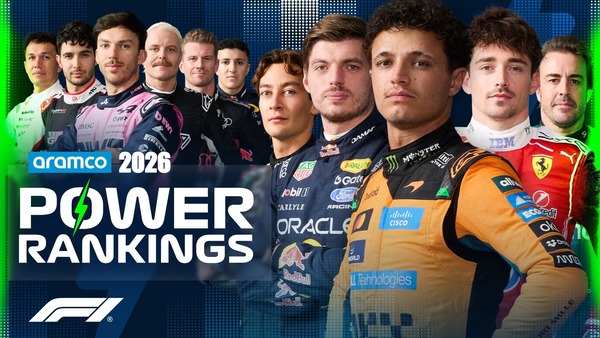 2026年F1パワーランキング