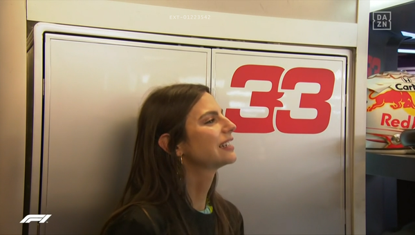 ケリー・ピケ(フェルスタッペンの彼女):2021年F1アブダビGP
