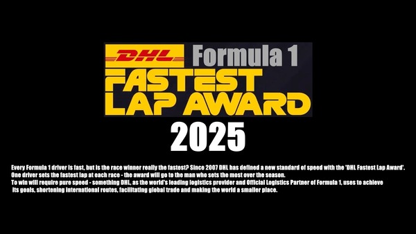 2025年F1 ファステストラップ(最速ラップタイム)
