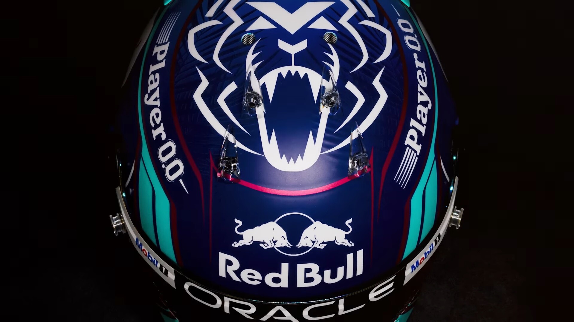 マックス・フェルスタッペン - マイアミ仕様のヘルメット：2023年F1