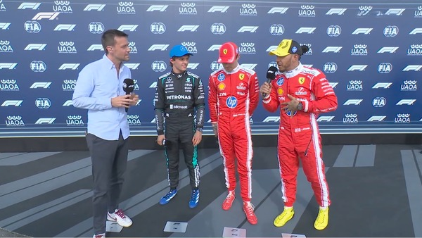キミ・アントネッリ、シャルル・ルクレール、ルイス・ハミルトン、ジョリオン・パーマー：2026年F1イギリスGP