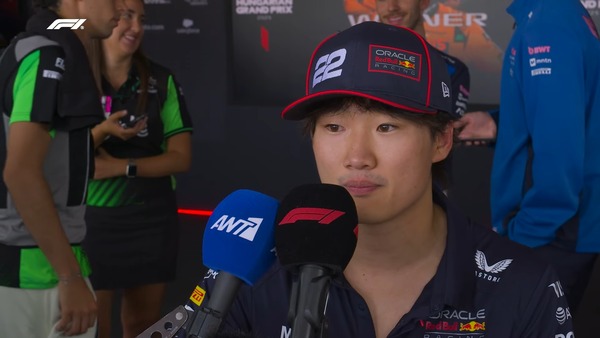 角田裕毅（レッドブル）：2025年F1ハンガリーGP