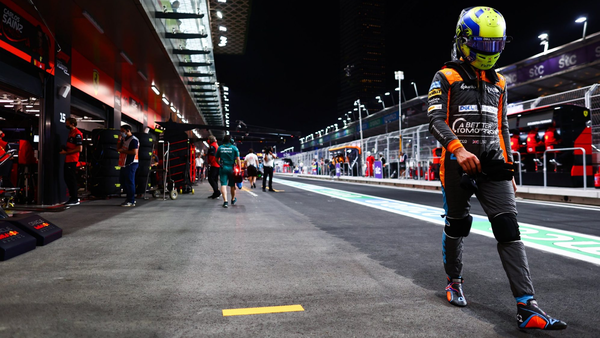 ランド・ノリス(マクラーレン)2022年F1サウジアラビアGP予選