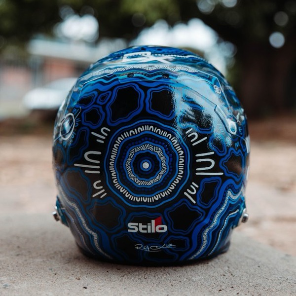 バルテリ・ボッタスのヘルメット：2023年F1オーストラリアGP仕様（Stilo（スティーロ）製ヘルメット）