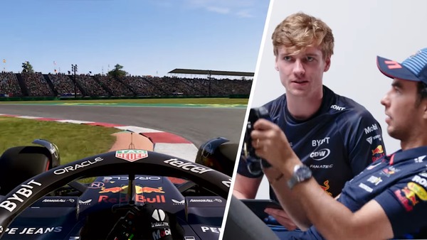 2024年F1メキシコシティGP セルジオ・ぺレスとヤルノ・オプメールのバーチャルラップ