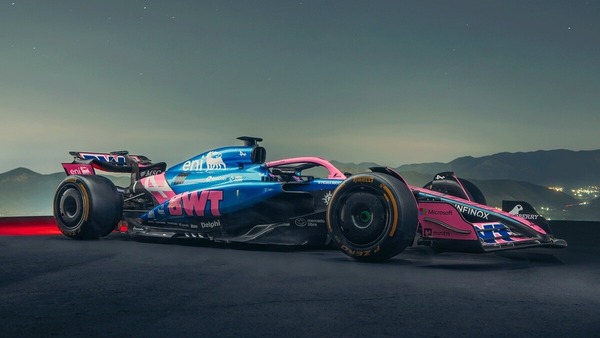 アルピーヌの2025年F1マシンカラーリング