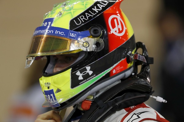 ミック・シューマッハ(ハース)2021年F1ヘルメット