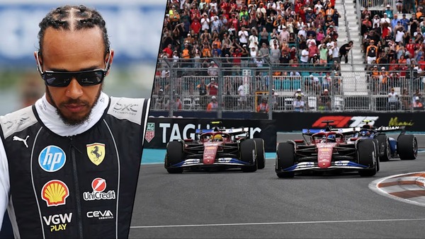 F1分析:ルクレールとハミルトンのマイアミ作戦の対立が、いかにしてフェラーリの無線での激しいやり取りに発展したのか