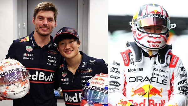 角田裕毅、マックス・フェルスタッペン