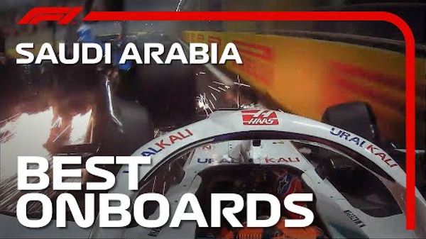 2021年F1サウジアラビアGP 車載カメラ映像トップ10