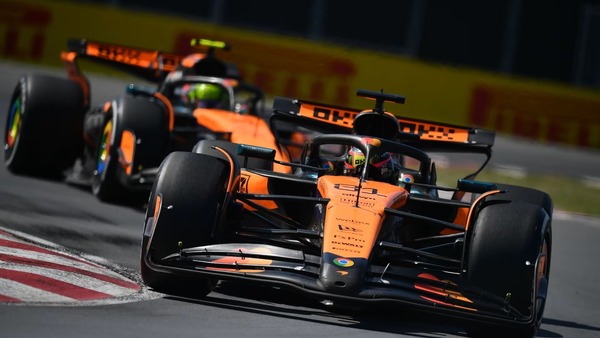 ノリスは週末のほとんどでピアストリよりも速く、レースの終盤ではオーストラリア人を追いかけていた:2025年F1カナダGP