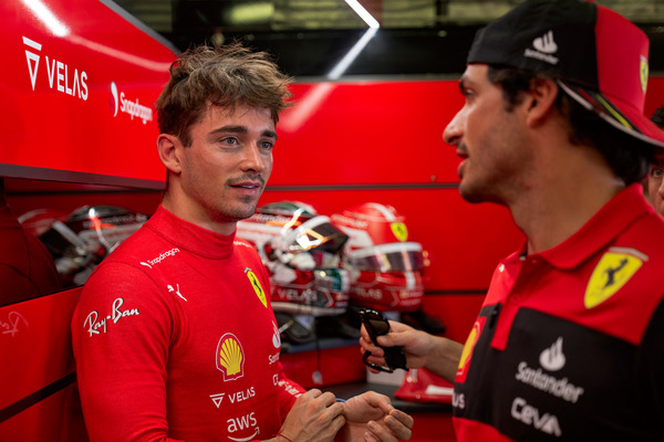 シャルル・ルクレール、カルロス・サインツ(フェラーリ):2022年F1アブダビGP