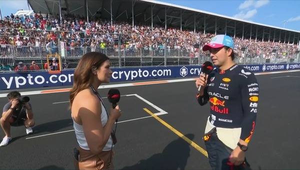 セルジオ・ペレスとダニカ・パトリッ:2023年F1マイアミGP