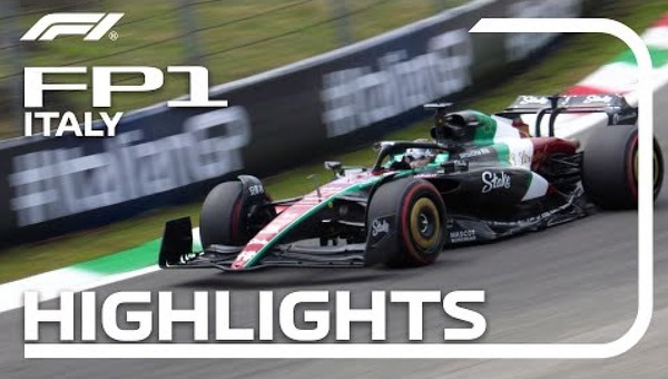 2023年F1イタリアGP フリー走行1回目ハイライト