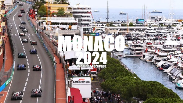 2024年F1モナコGPの天気予報
