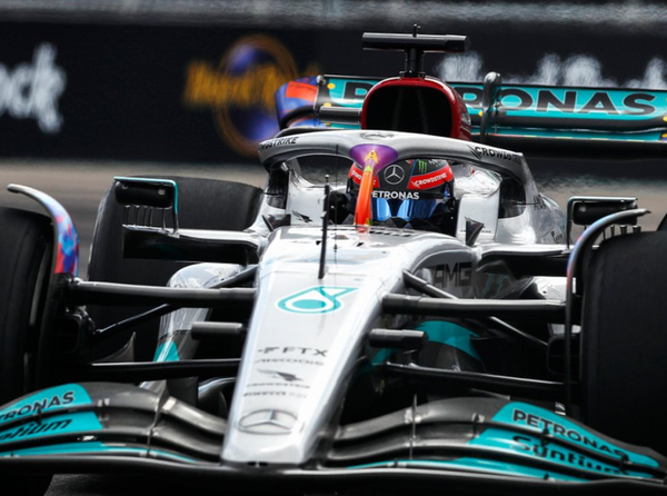 ジョージ・ラッセル(メルセデス)2022年F1マイアミGP