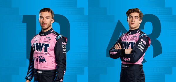 ピエール・ガスリーとフランコ・コラピントの2026年F1レーシングスーツ