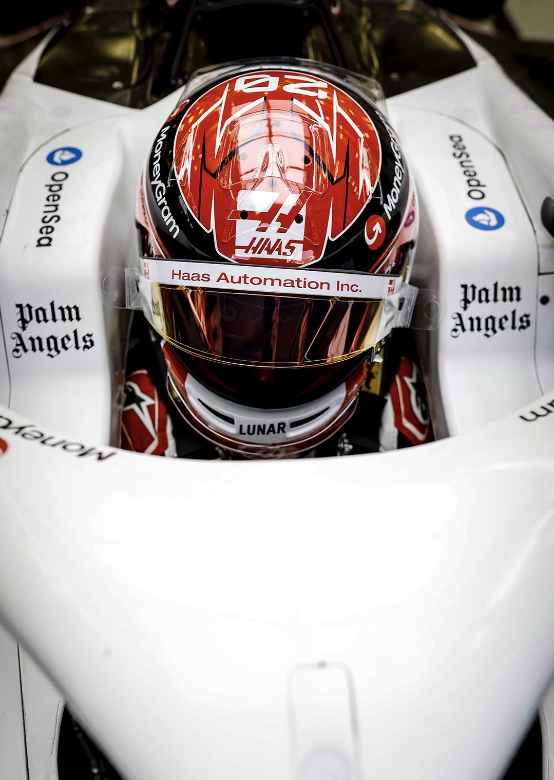 ケビン・マグヌッセン 2023年F1ヘルメット写真 : F1通信jp ケビン・マグヌッセン 2023年F1ヘルメット写真 : F1通信jp