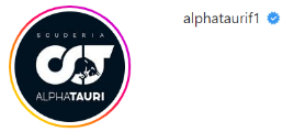 アルファタウリの公式Instagram