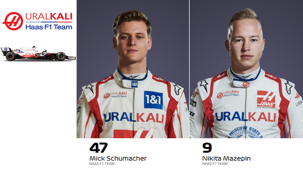 Yahoo!オークション - ウラルカリ・ハースF1チーム 2021 支給品