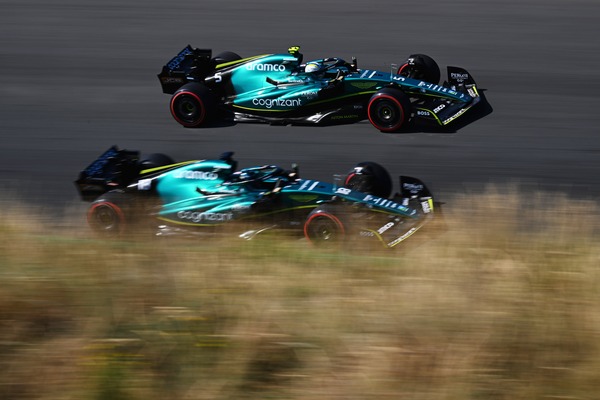 ベッテルとストロールのアストンマーティン2台:2022年F1オランダGP FP3