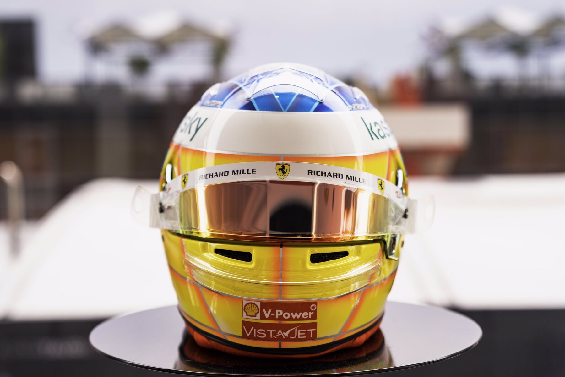 シャルル・ルクレール、フランスGP仕様のヘルメットはカート時代 シャルル・ルクレール、フランスGP仕様のヘルメットはカート時代