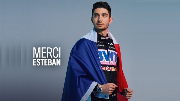 アルピーヌF1チーム、エステバン・オコンに感謝