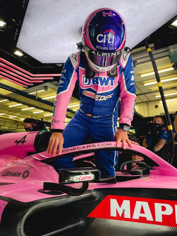 フェルナンド・アロンソ 2022年F1ヘルメット