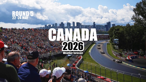 2026年F1カナダGPの天気予報