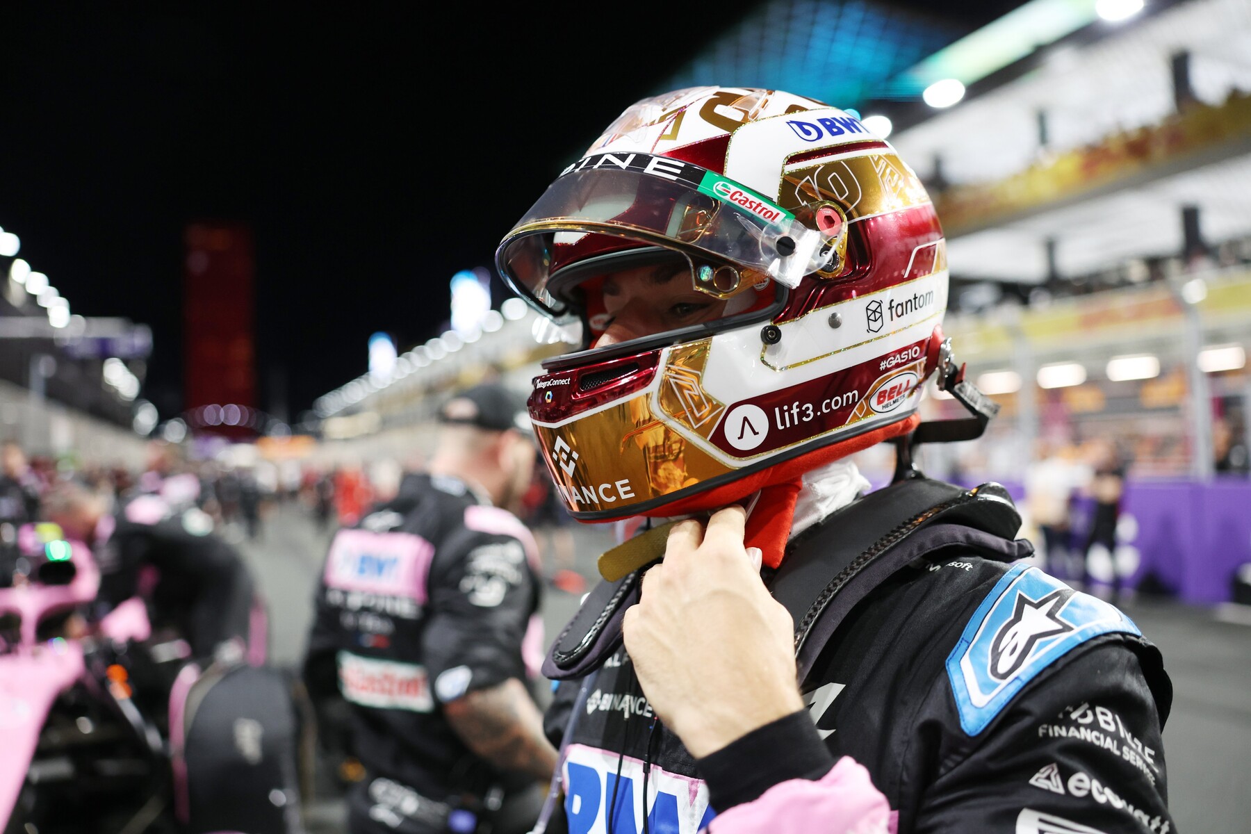 ピエール・ガスリー 2023年F1ヘルメット写真 : F1通信jp ピエール・ガスリー 2023年F1ヘルメット写真 : F1通信jp