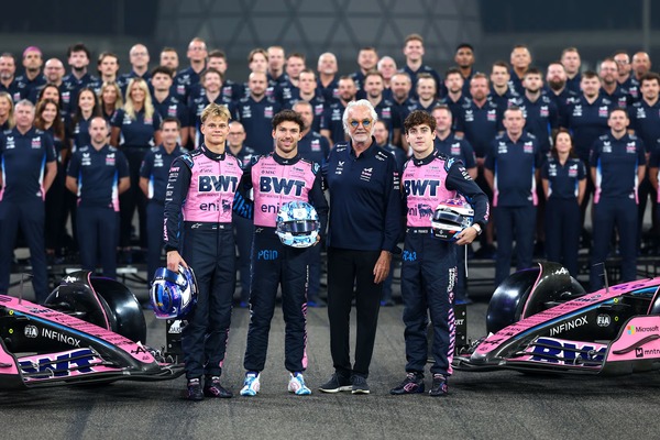 ポール・アロン、ピエール・ガスリー、フラビオ・ブリアトーレ、フランコ・コラピント:アルピーヌF1チーム