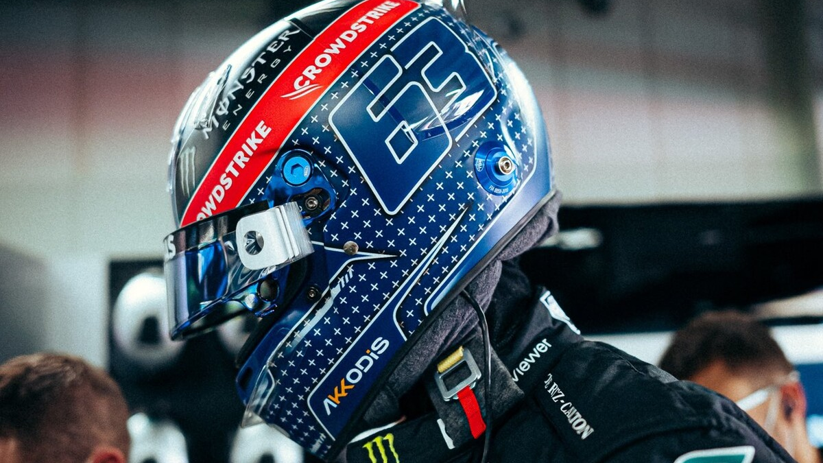 ジョージ・ラッセル、日本仕様のヘルメット : F1通信jp ジョージ・ラッセル、日本仕様のヘルメット : F1通信jp