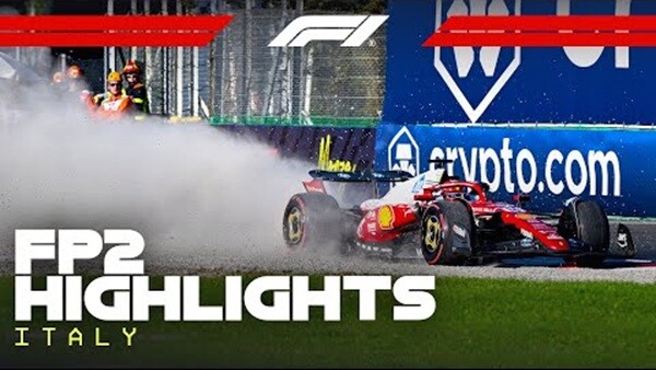 2025年F1イタリアGP フリー走行2回目ハイライト