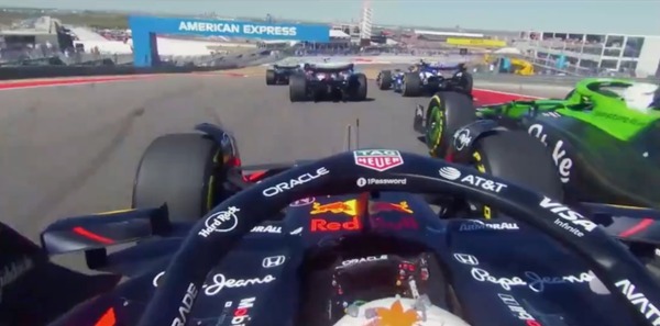 角田裕毅の見事なスタート：2025年F1アメリカGP