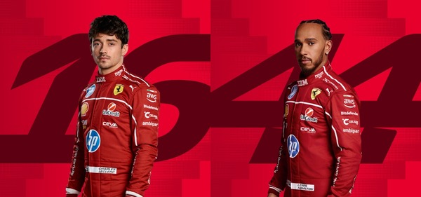 シャルル・ルクレールとルイス・ハミルトンの2026年F1レーシングスーツ