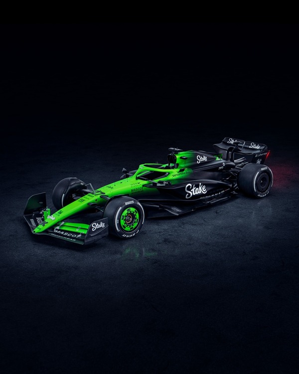 ザウバーの2025年F1マシンカラーリング