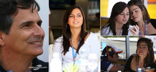 ネルソン・ピケ、ケリー・ピケ（ネルシーニョの妹）、ピケ・ジュニア（ネルシーニョ）、ピケの妻ヴィヴィアン（ジュニアとケリーの義母）：2008年F1スペインGP