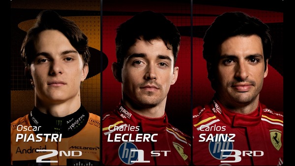 ピアストリ、ルクレール、サインツ：2024年F1アゼルバイジャンGP予選