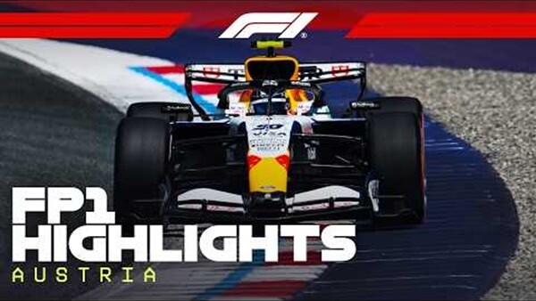 2026年F1オーストリアGP フリー走行1回目ハイライト