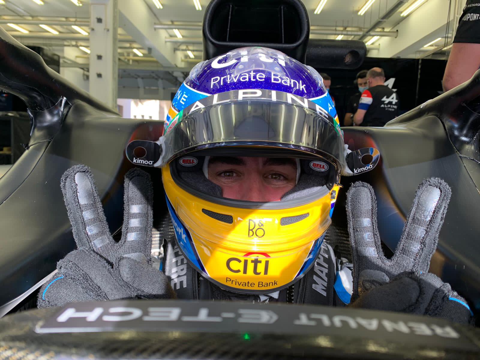 フェルナンド・アロンソ 2021年F1ヘルメット写真 : F1通信jp フェルナンド・アロンソ 2021年F1ヘルメット写真 : F1通信jp