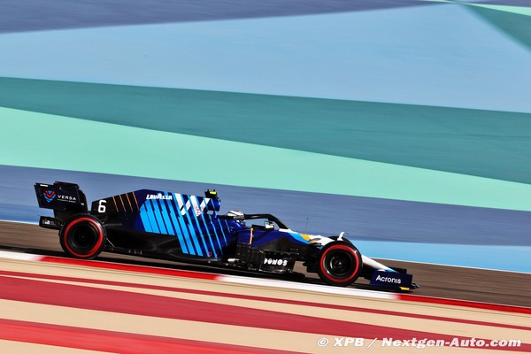 ニコラス・ラティフィ - ウィリアムズFW43B：2021年F1バーレーンGP