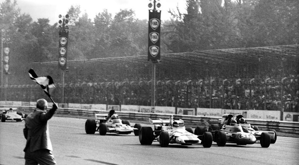 1971年F1イタリアGPは1位から5位が0.61秒の僅差のレース