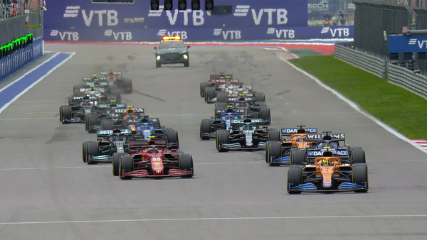 2021年F1ロシアGP スタート