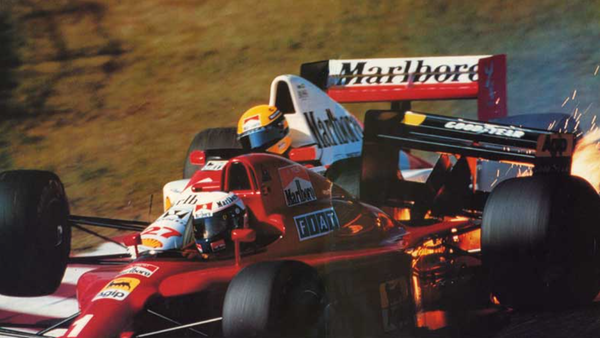 1990年F1日本GPのセナプロ衝突