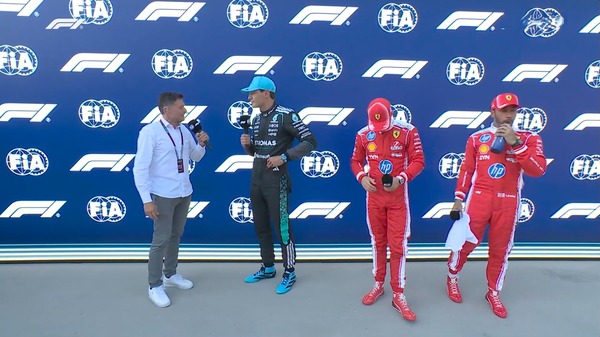 ジョージ・ラッセル、シャルル・ルクレール、ルイス・ハミルトン、ジャンカルロ・フィジケラ：2026年F1オーストリアGP