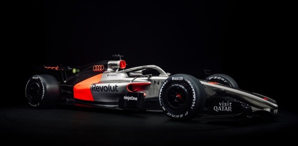 アウディの2026年F1マシンカラーリング