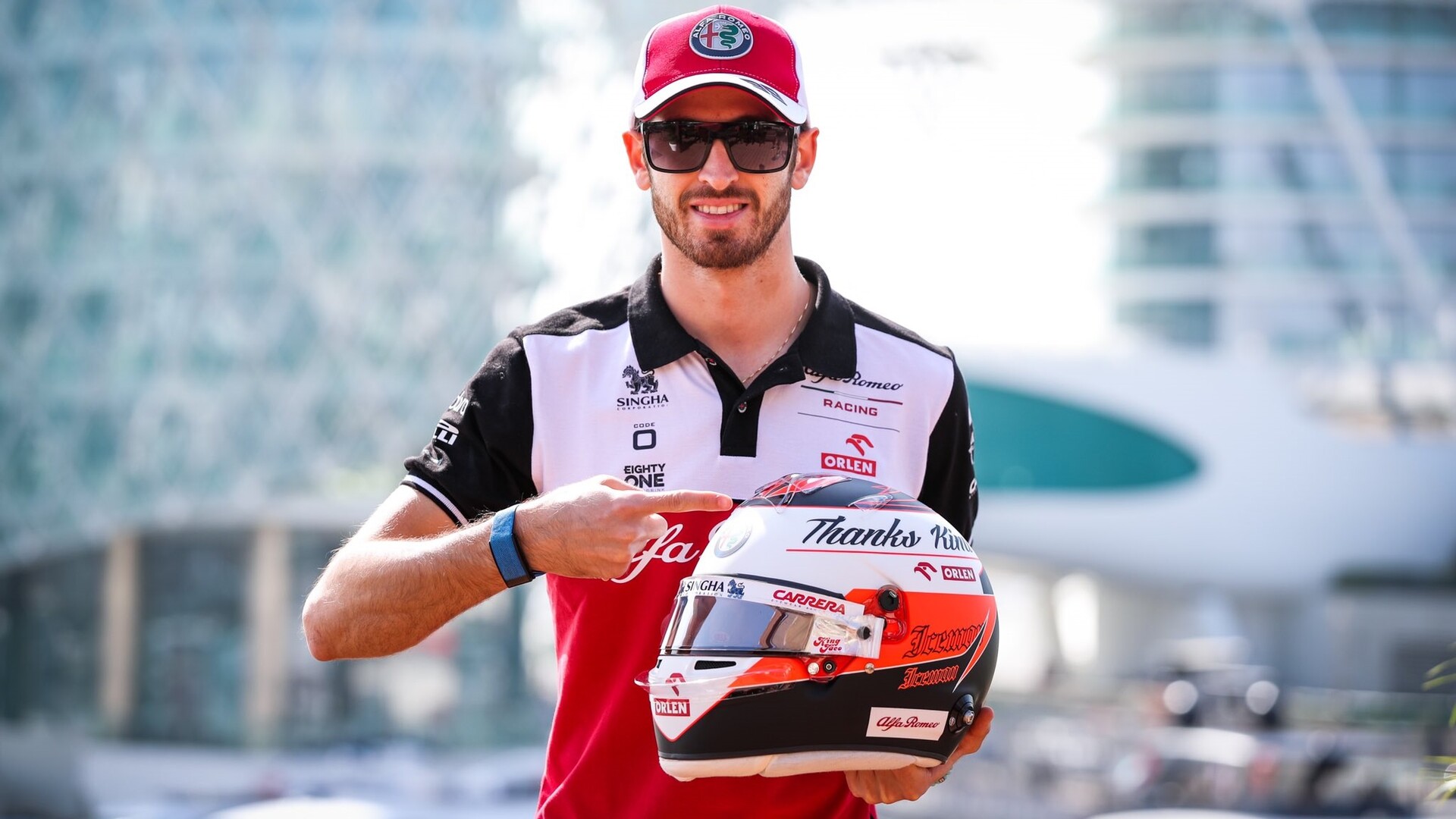 キミ・ライコネン 2018年 F1ヘルメット 写真