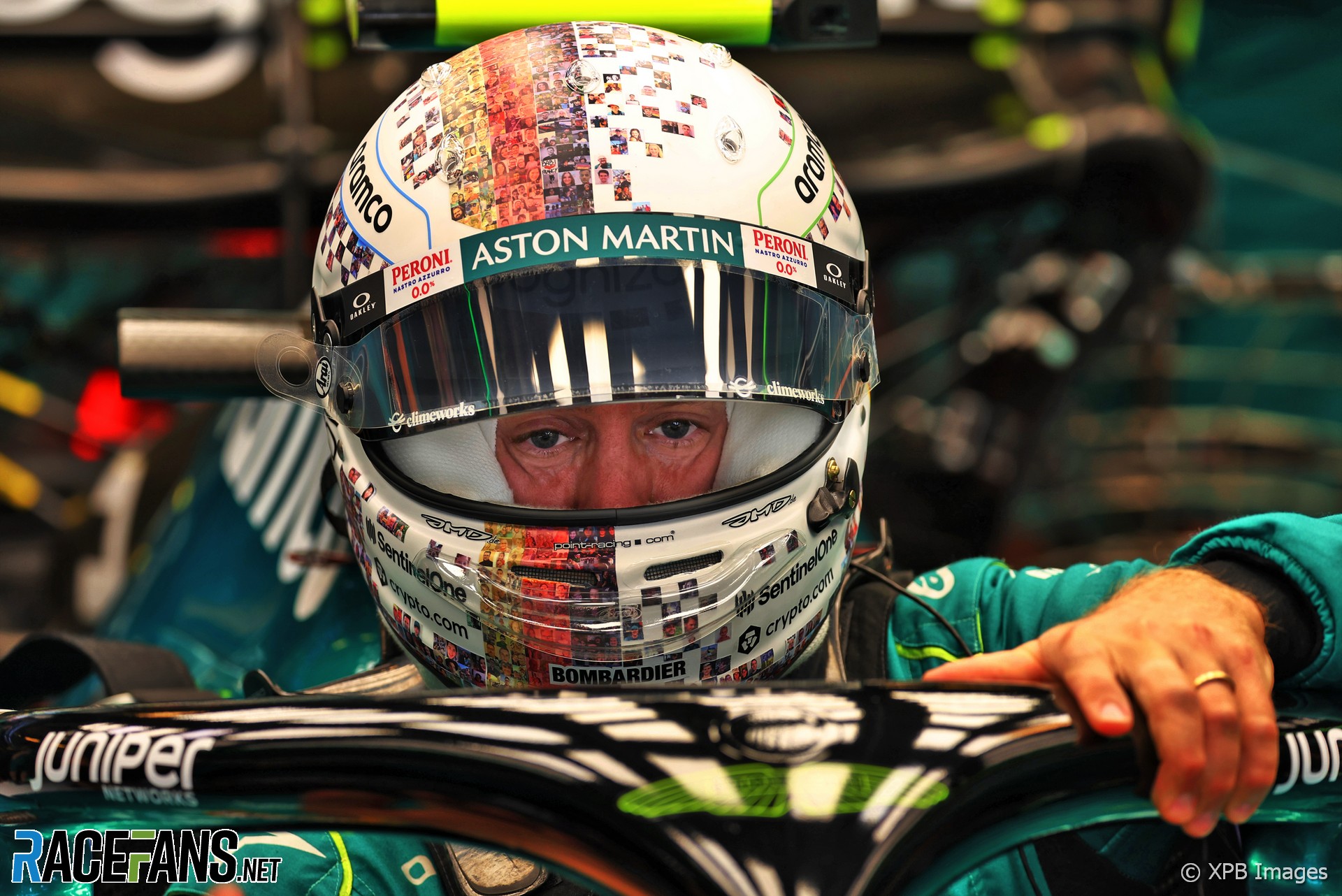 セバスチャン・ベッテル「F1ラストデザイン」アブダビ仕様の セバスチャン・ベッテル「F1ラストデザイン」アブダビ仕様の